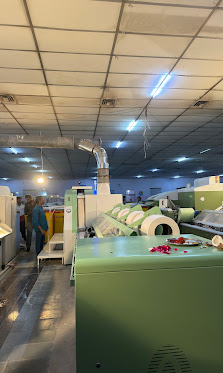Savio TFO twisting machine for folded double cotton yarn
